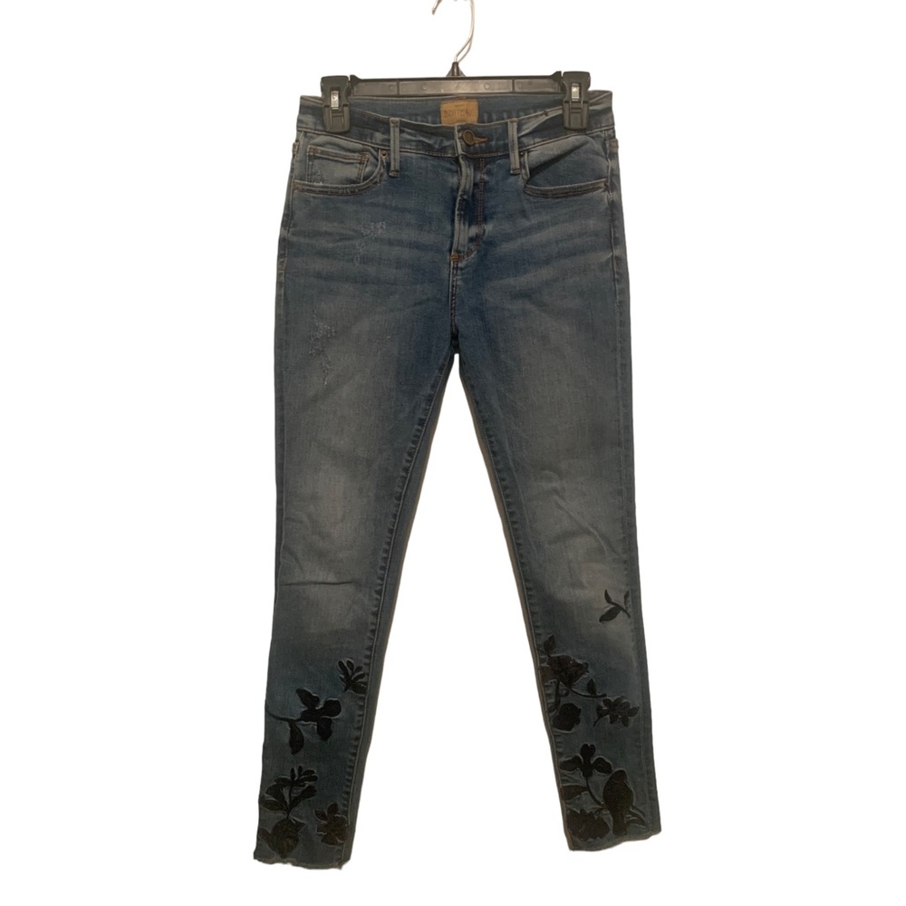 Driftwood ‘Jackie’ Floral Embroidered Jeans